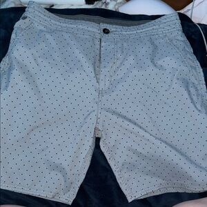 Vans Light Gray Polka Dot Men's Shorts